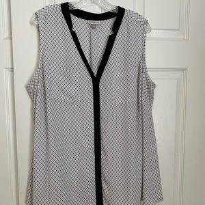 Roz & Ali Sleeveless Blouse